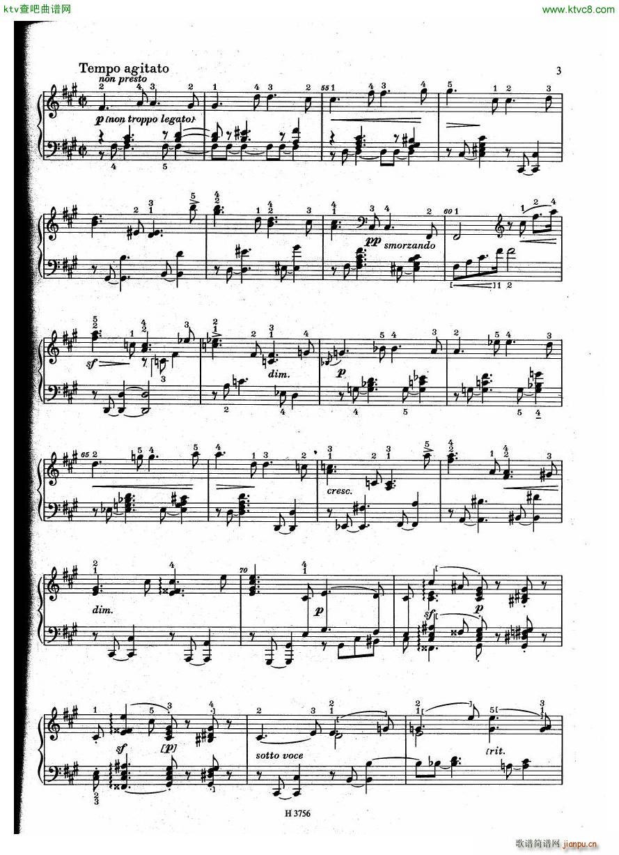 Dussek 61 Sonata Elegie Harmonique(����V)3