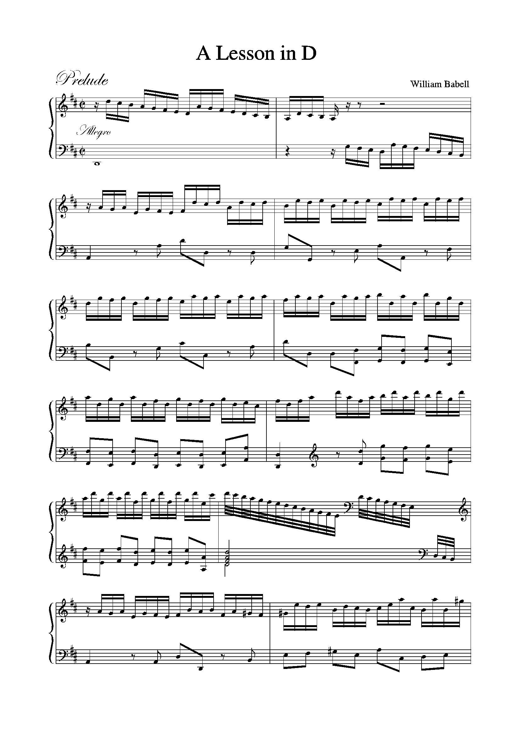 A Lesson in D(����V)1