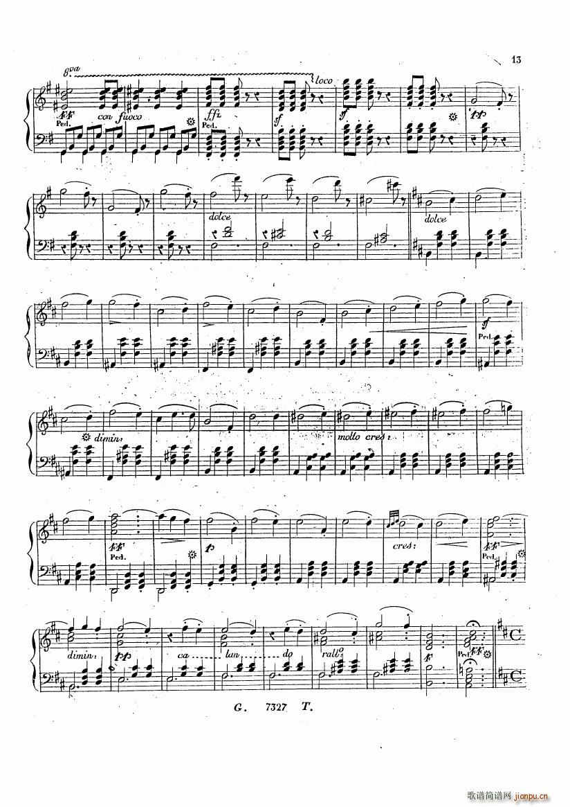 Czerny Fantasy on IL FRIOSO Op 328(����V)13