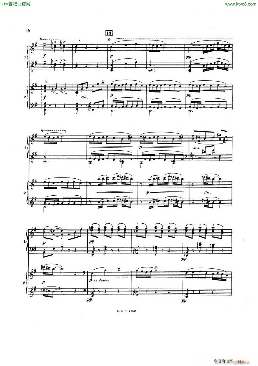busser debussy Petite Suite 2P(����V)16