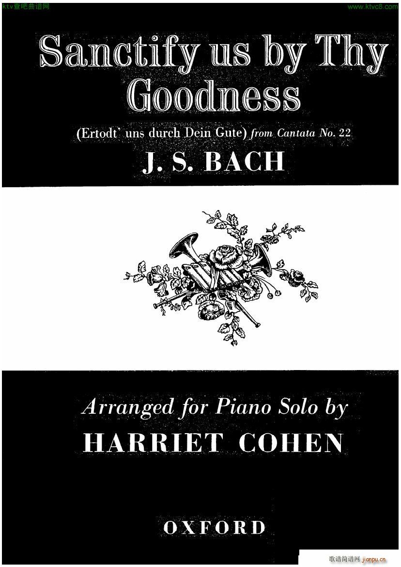 Bach JS BWV 22 Sanctify Us arr Cohen(����V)1