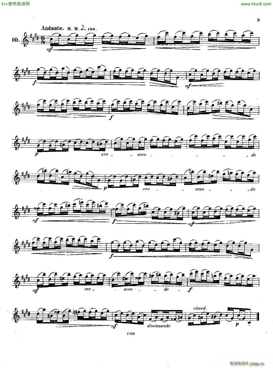 Andersen op 37 Kleine Capricen fl solo(����V)8