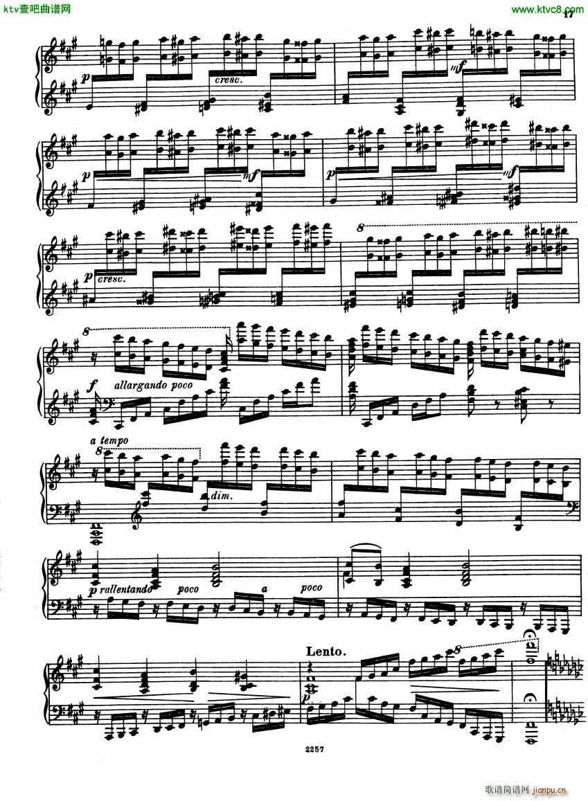 Glazunov Theme et Variations Op 72(����V)17