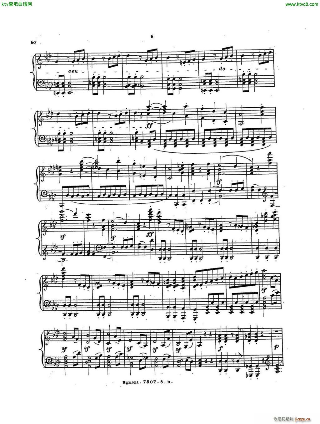 Beethoven op 84 Egmont Overture arr Weiss(����V)5