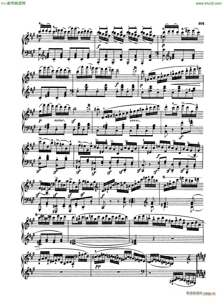Hummel Sonata in F sharp minor Op 81(����V)28