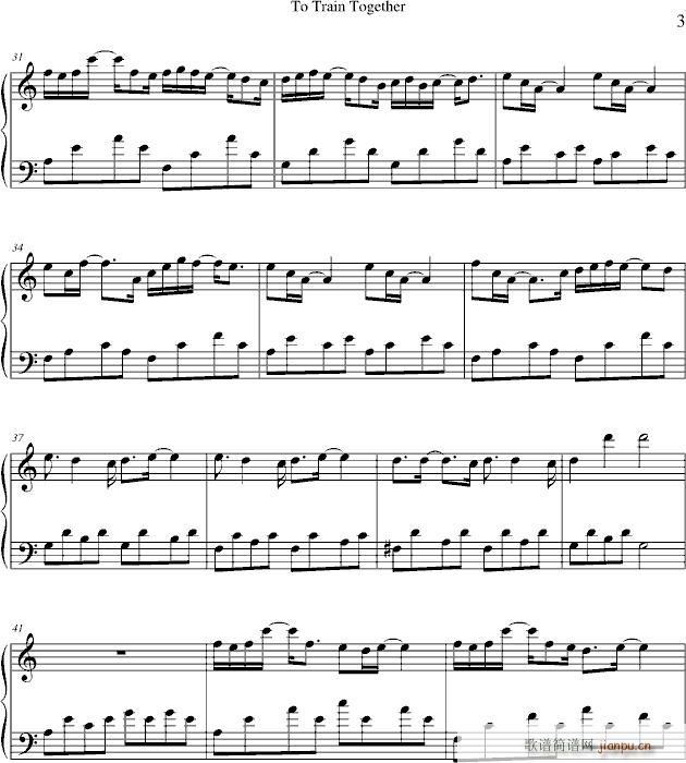 to train together(����V)3