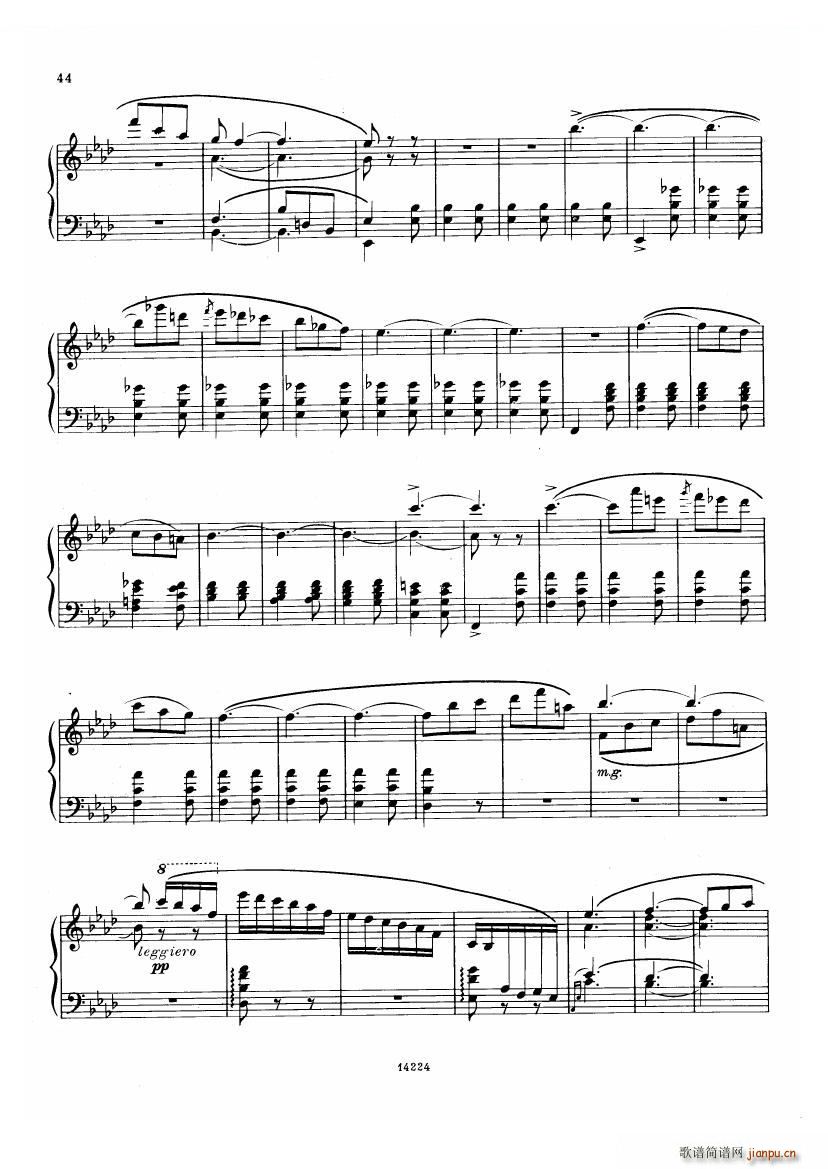 Balakirev Scherzo No 1 Scherzo No 1(ʮ�ּ�����)7