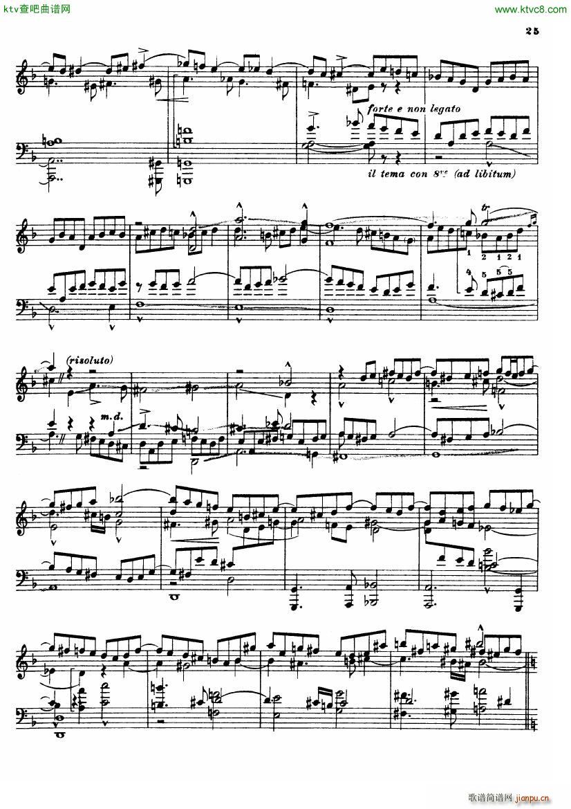 Busoni Fantasia Contrappuntistica(����V)25
