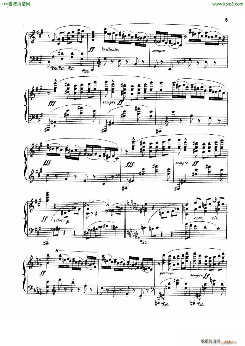 Albeniz op 82 Piano Sonata no 5(����V)5