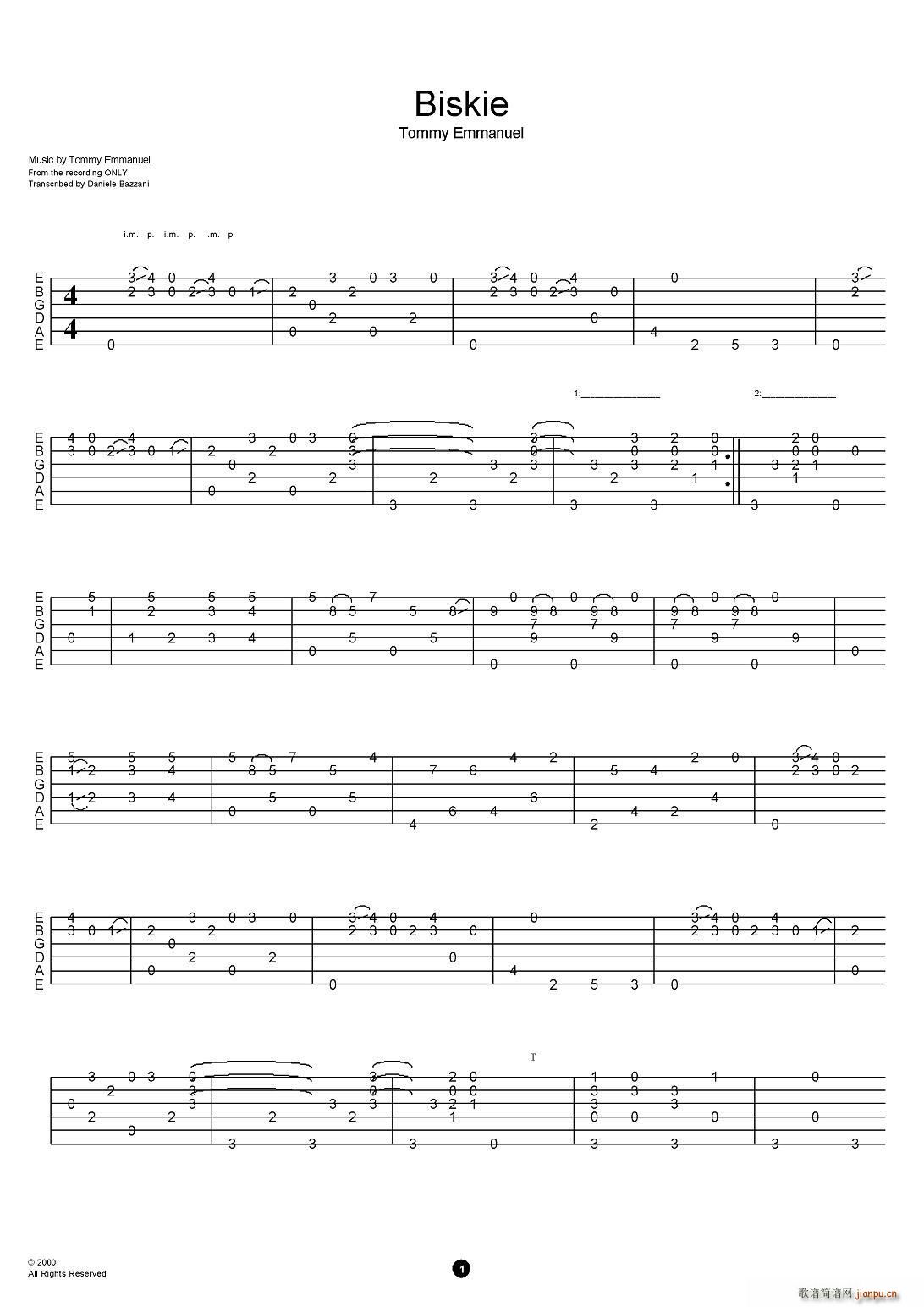 tommy emmanuel biskie ָ������(�����V)1