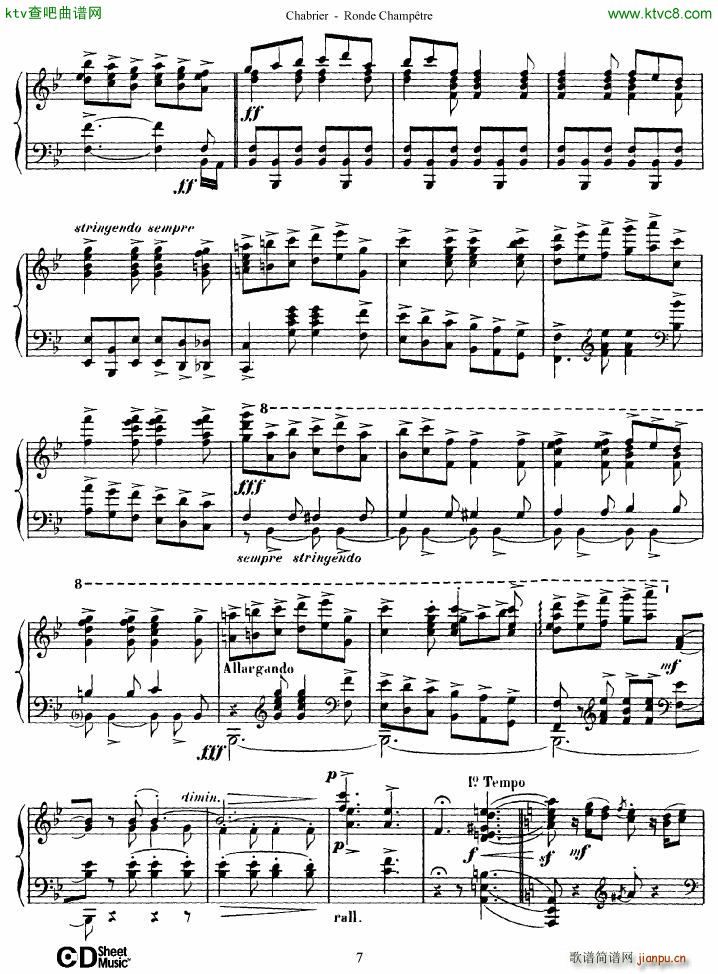 Chabrier Ronde Champ��tre(����V)7