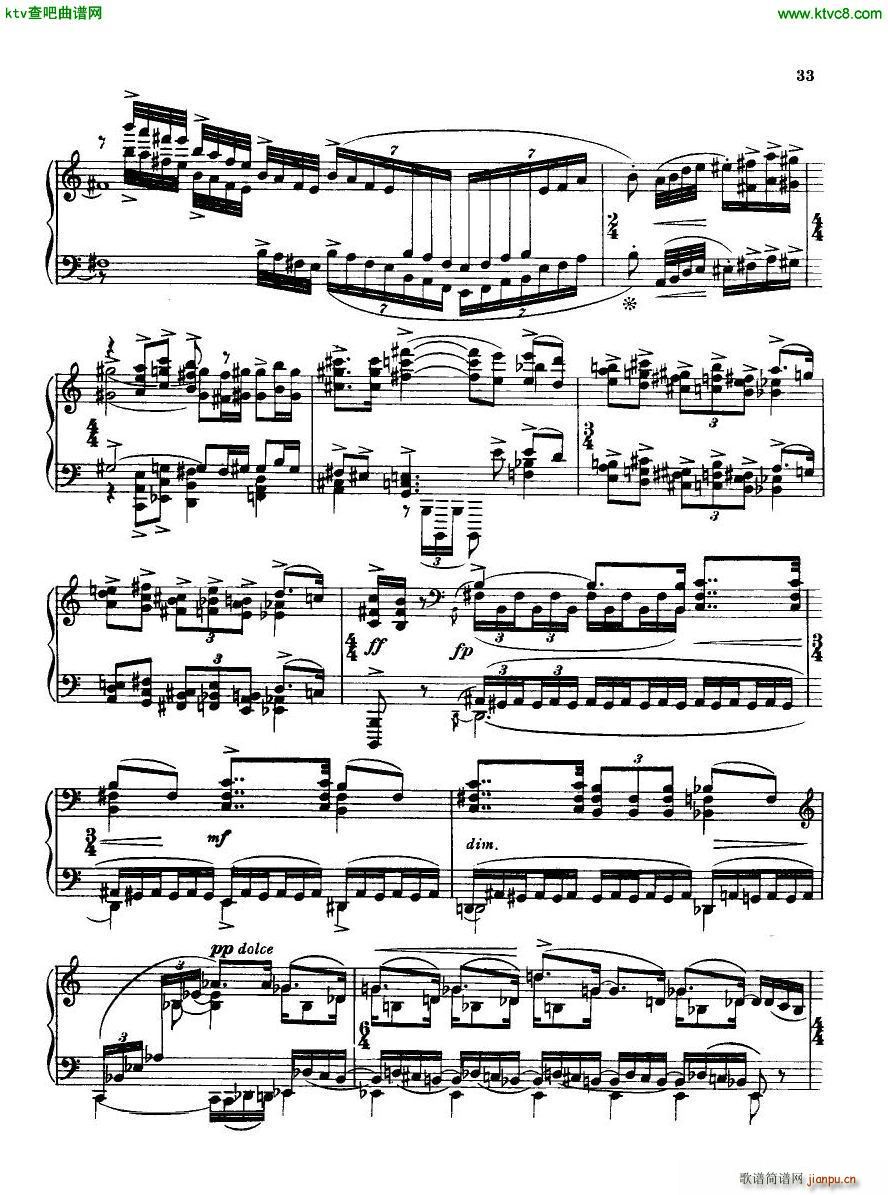 Bridge H160 Piano Sonata 1923 4(����V)33