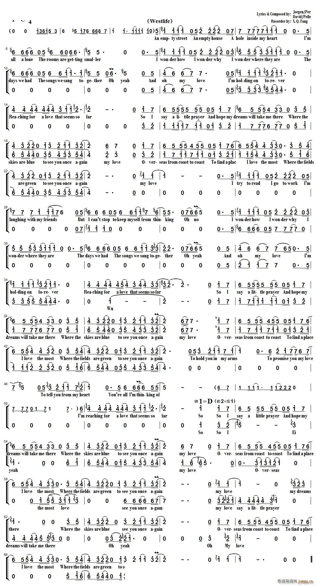 My LoveWestlife(ʮ�ּ�����)1