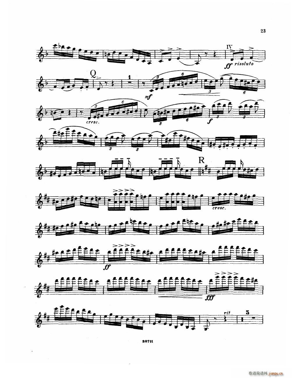 Bowen Suite for violin and piano violin part(����V)23