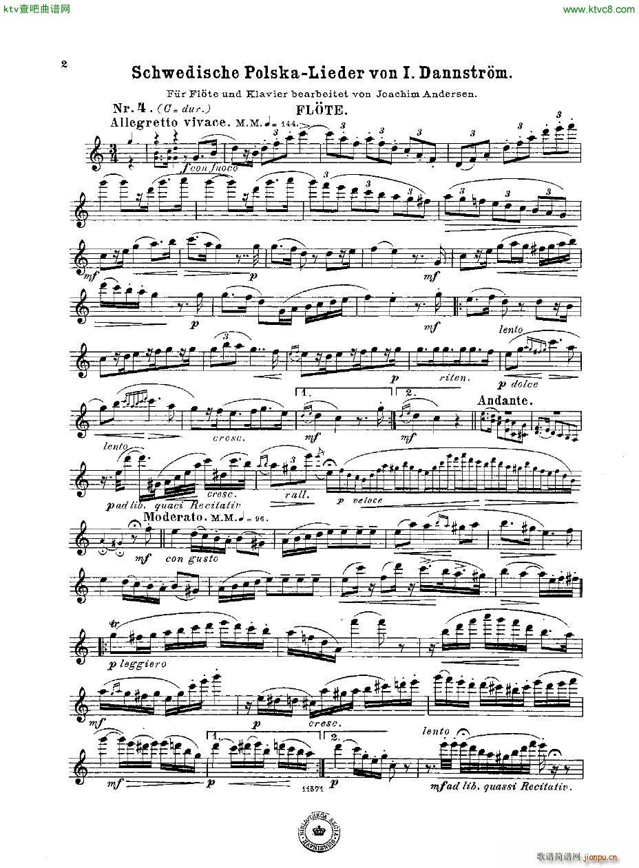 Andersen op 50 Schwedische Polska Lieder(����V)24