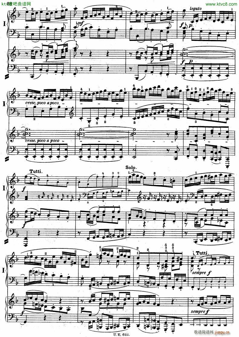 Bach JS BWV 1052 Keyboard Concerto in d ed R ntgen(����V)29