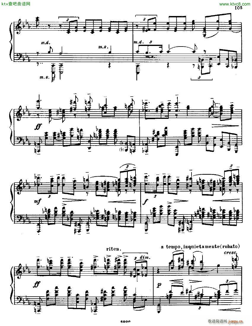 Anatoly Alexandrov Opus 19 Sonata no 4(����V)34