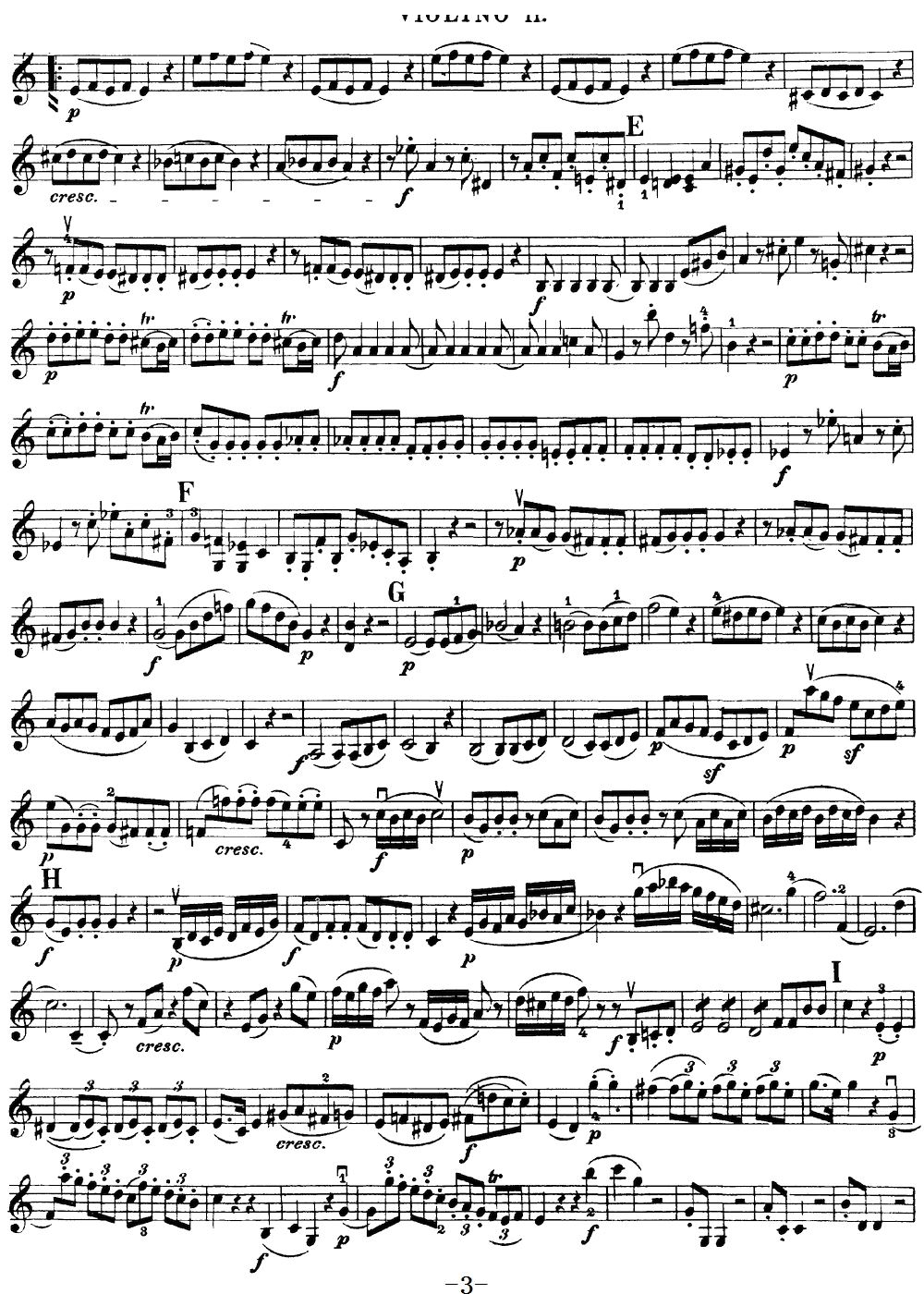 Mozart Quartet No 19 in C Major K 465 Violin 2(ʮ�ּ�����)3