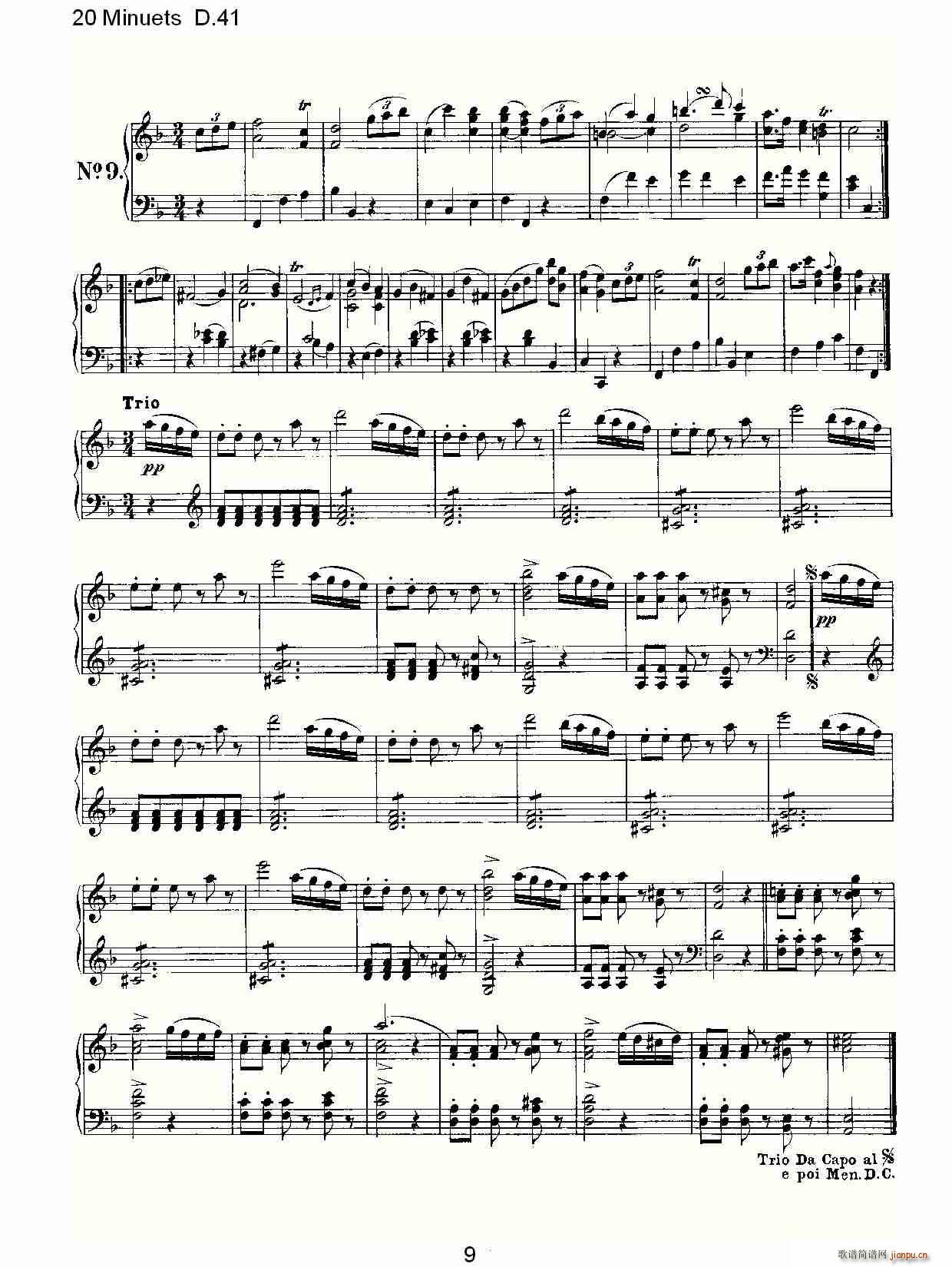 20 Minuets D.41(ʮ�ּ�����)9