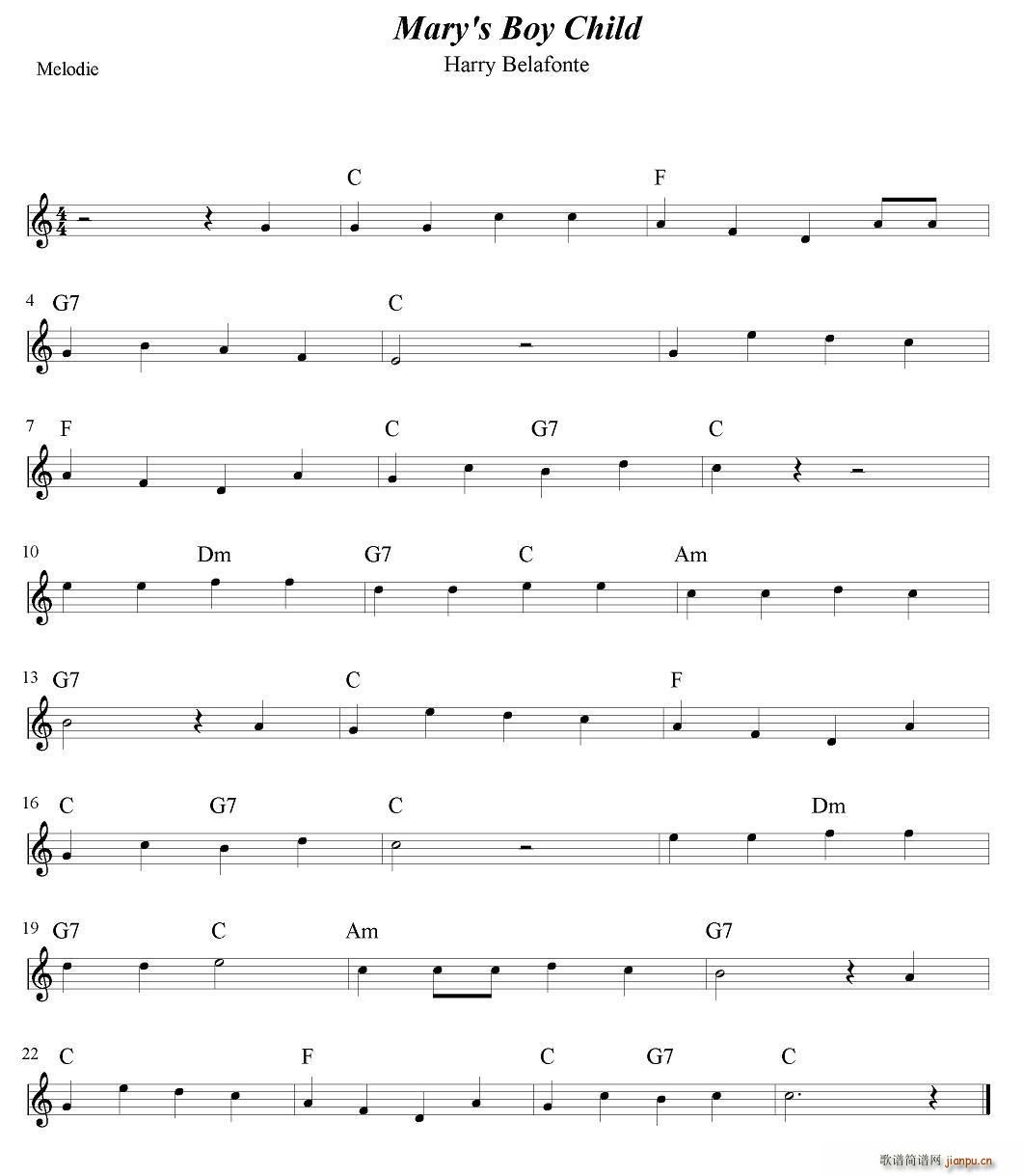 Mary s Boy Child(������V)1