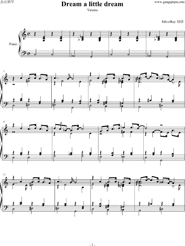 Dream a little dream(����V)1