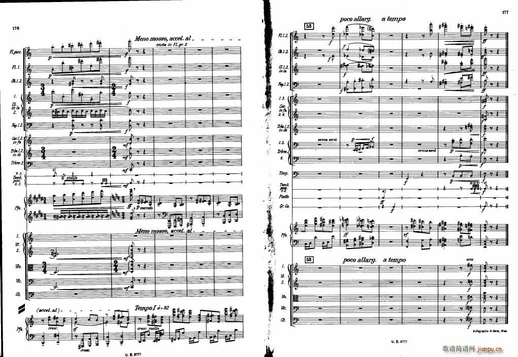 Bartok SZ 83 Piano Concerto No1 Full Score ��(����V)48