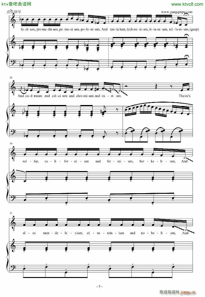 The Element Song Ԫ�����ڱ�֮��(����V)5