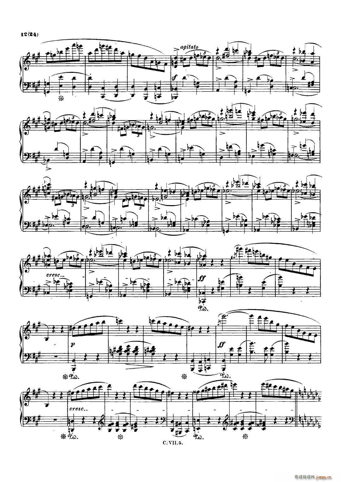 Ф�� ����C�o�� Chopin Scherzo No 2 ��bС�{ Op 31(����V)11