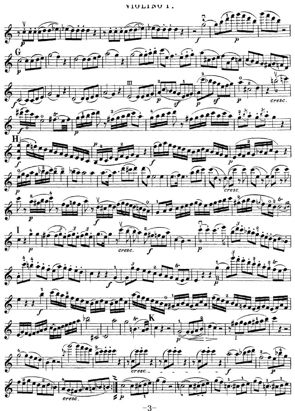 Mozart Quartet No 19 in C Major K 465 Violin 1(ʮ�ּ�����)3
