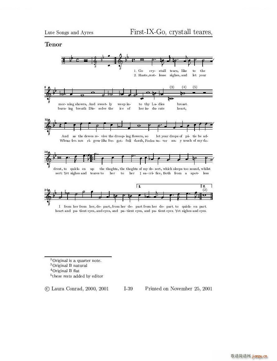 Dowland Lute Music һ Lute Music һ(ʮ�ּ�����)45