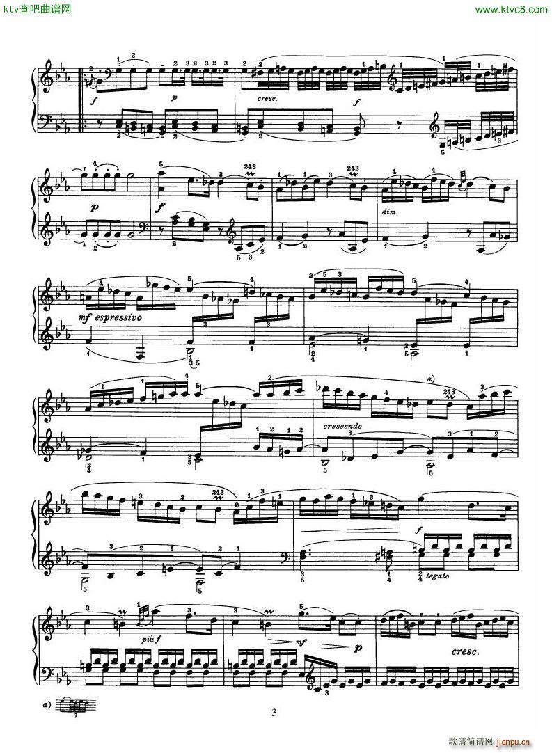 Haydn Piano Sonata No 38 In Eb(����V)3