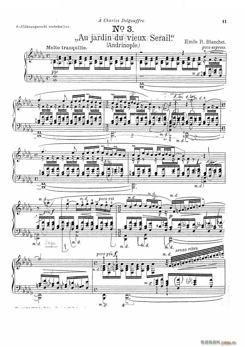 Blanchet Op 18 Turquie Op 18 Turquie(ʮ�ּ�����)11