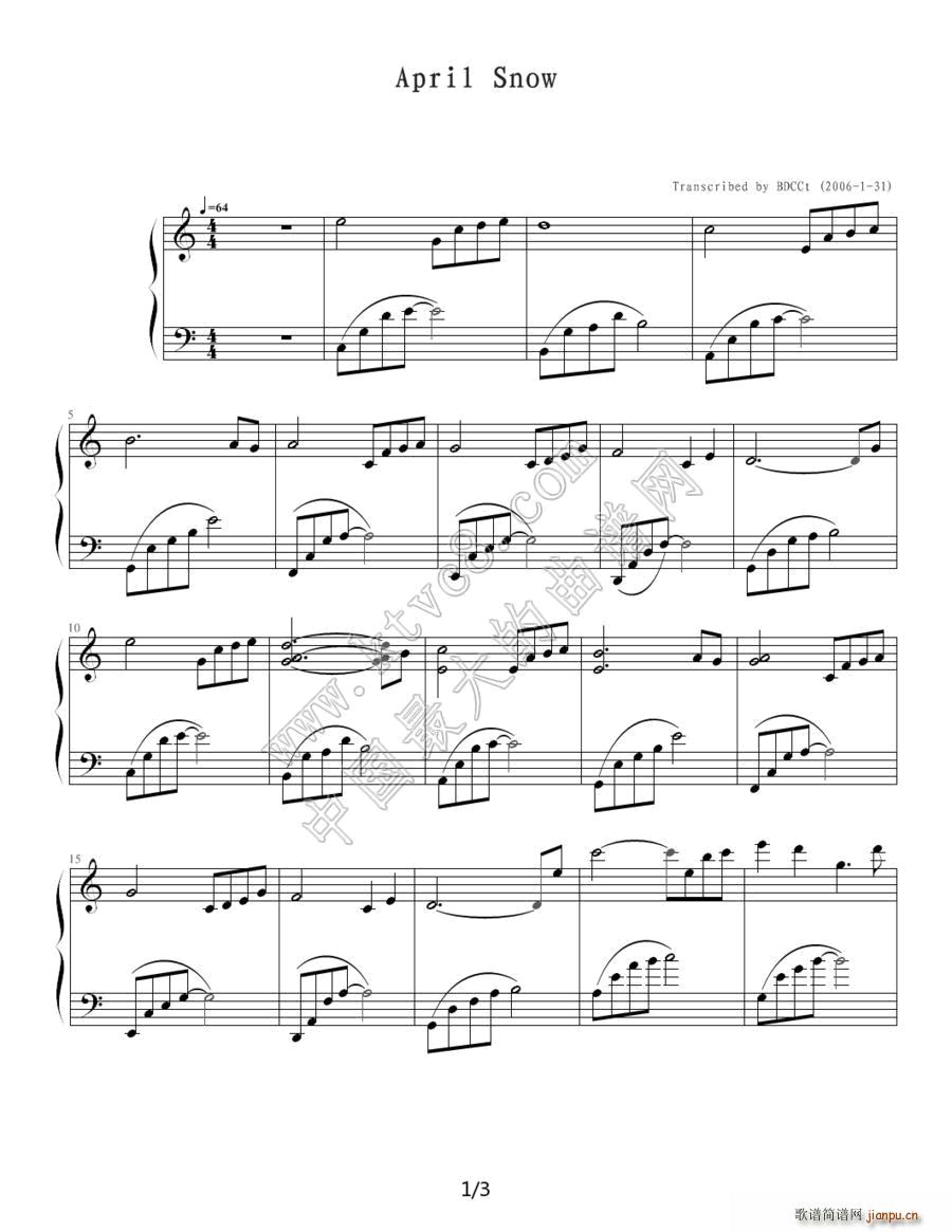 April Snow ���µ�ѩ(����V)1