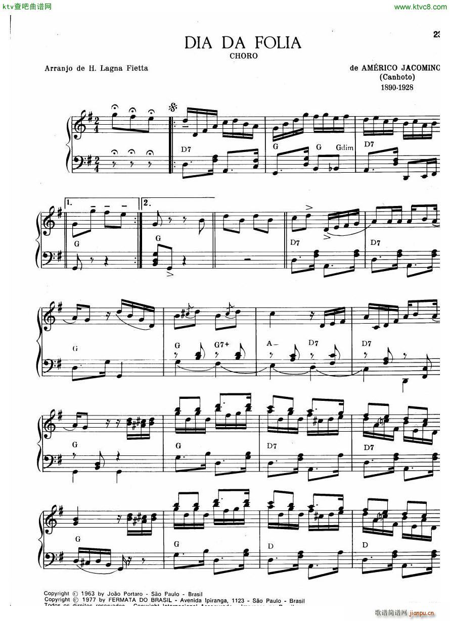 Centen��rio do Choro Vol 1 20 Choros Para Piano(����V)22