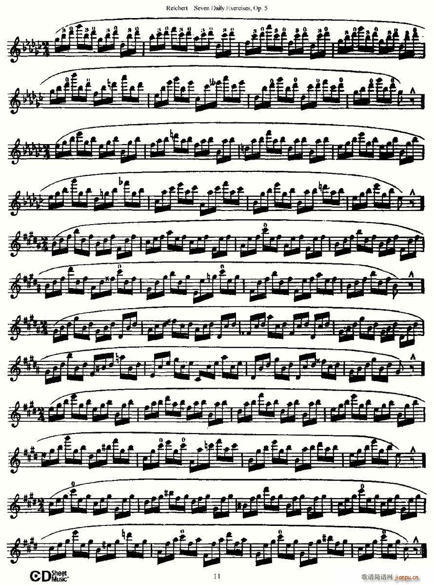 Seven Daily Exercises, Op.5(ʮ�ּ�����)11