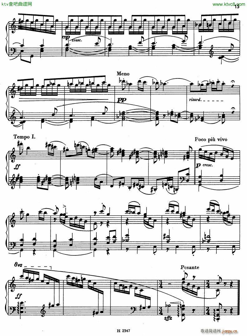 Hurnik piano sonatina(����V)15