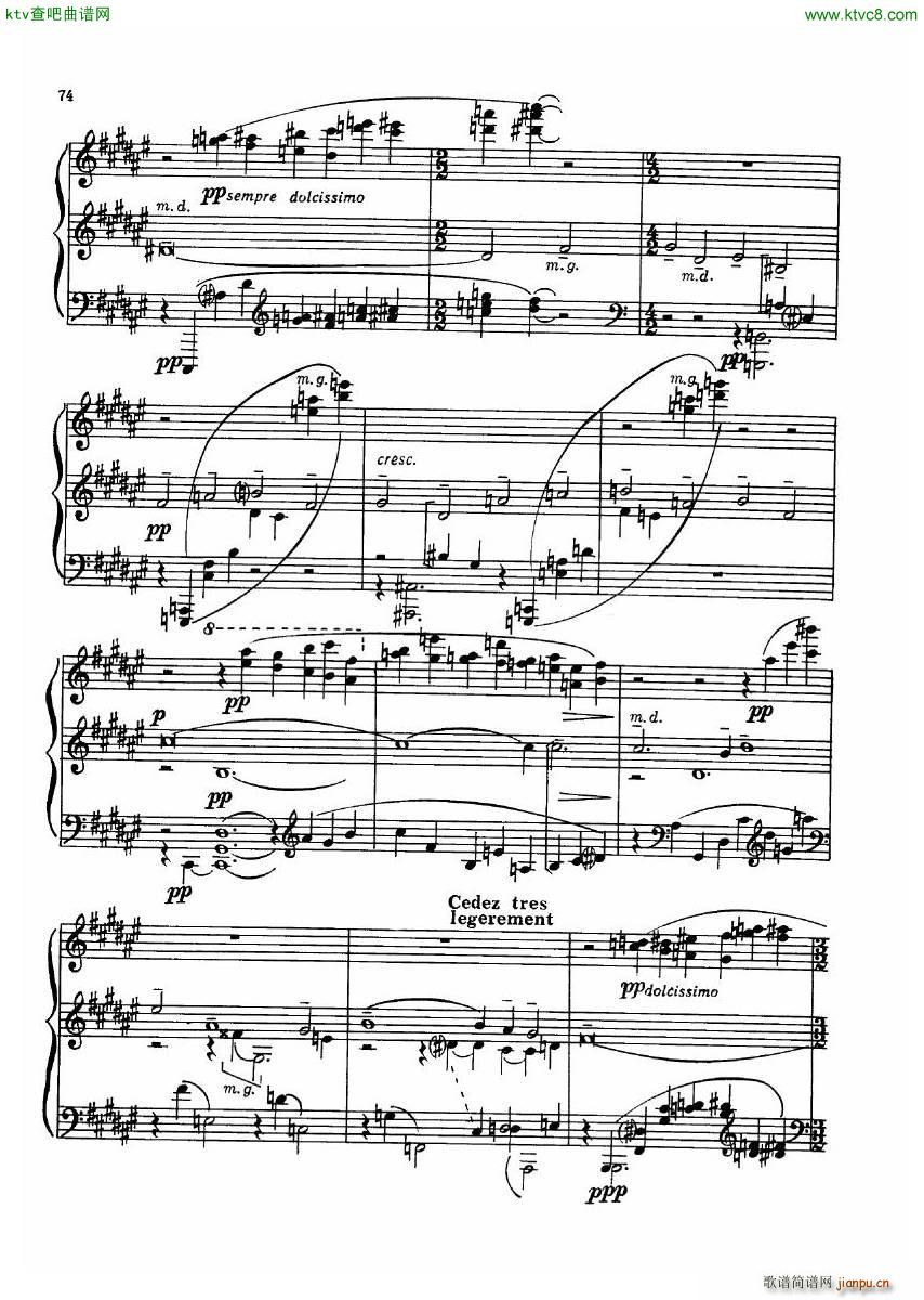 Dutilleux Piano Sonata Op 1 3 Largo(����V)20