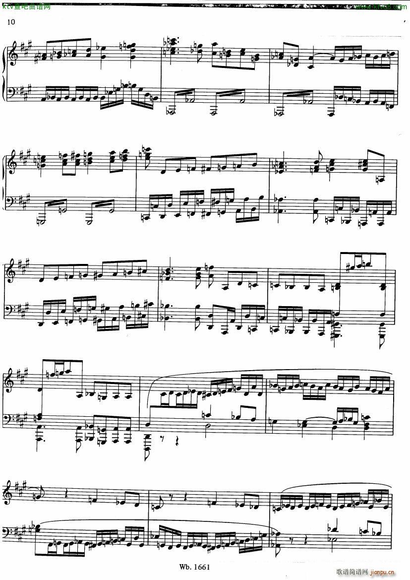 Busoni Suite Campestre for Piano(����V)7