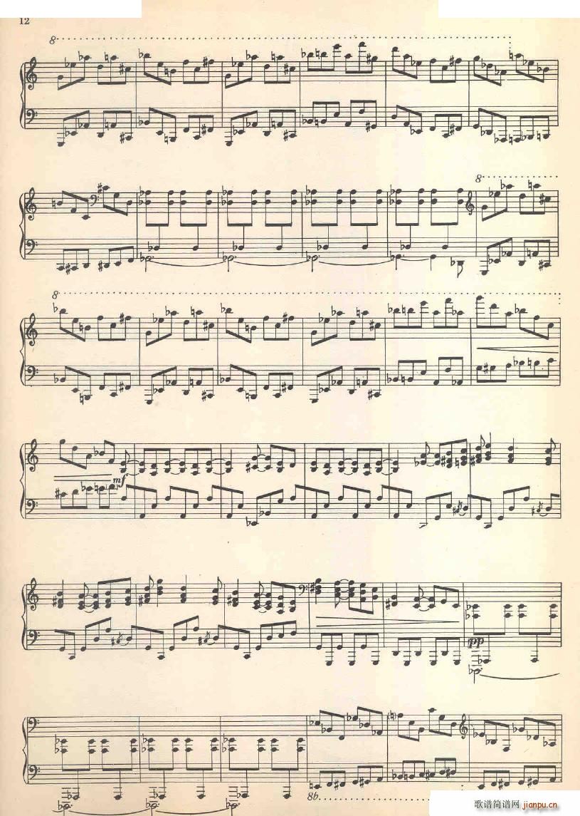 Ginastera Sonata No 1 Sonata No 1(ʮ�ּ�����)12