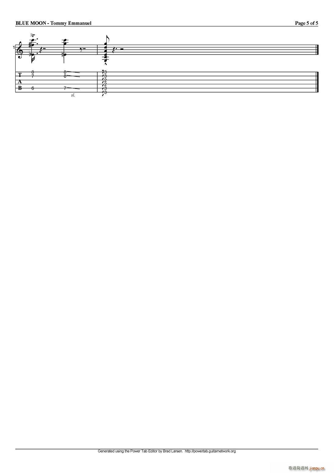 tommy emmanuel blue moon ָ������(�����V)5