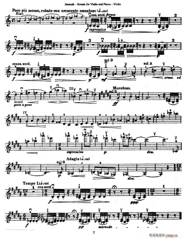 Sonata for Violin and Piano(ʮ�ּ�����)7