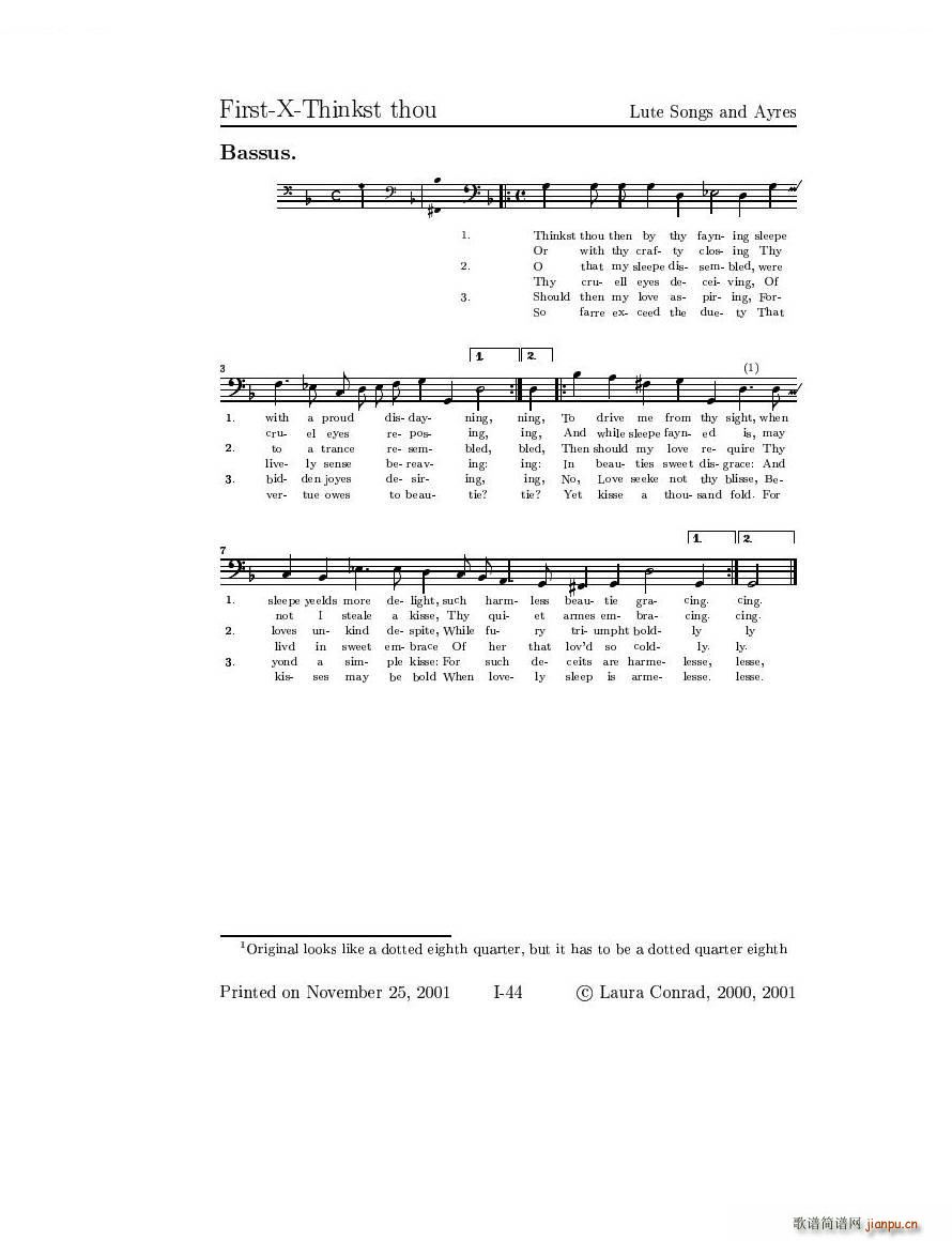 Dowland Lute Music һ Lute Music һ(ʮ�ּ�����)50