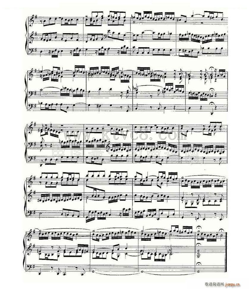 Prelude and Fugue in G Major BWV 541 ���L(f��ng)���V(ʮ�ּ�����)8