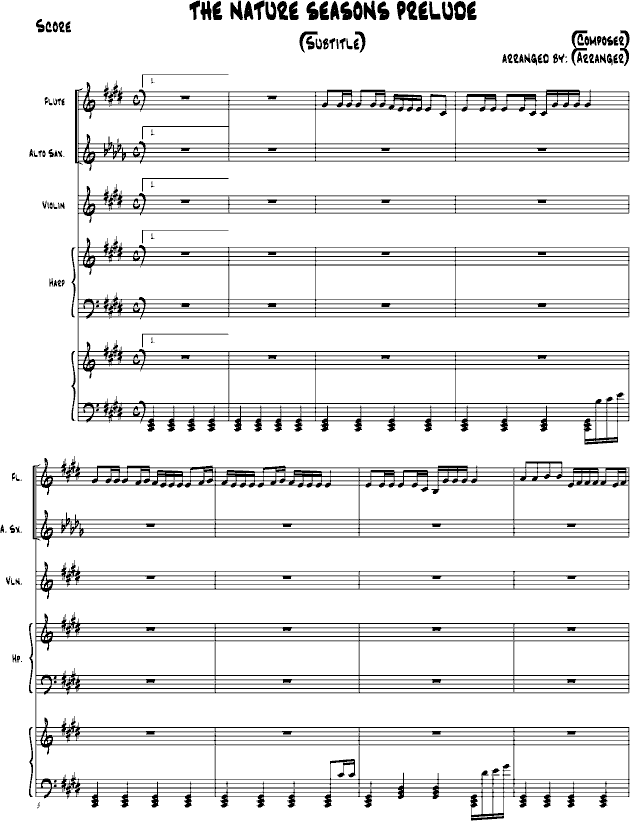 the nature seasons prelude(����V)1