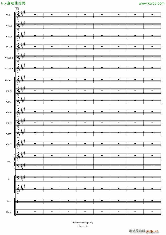 Bohemian Rhapsody �����ׁ�������(����V)15