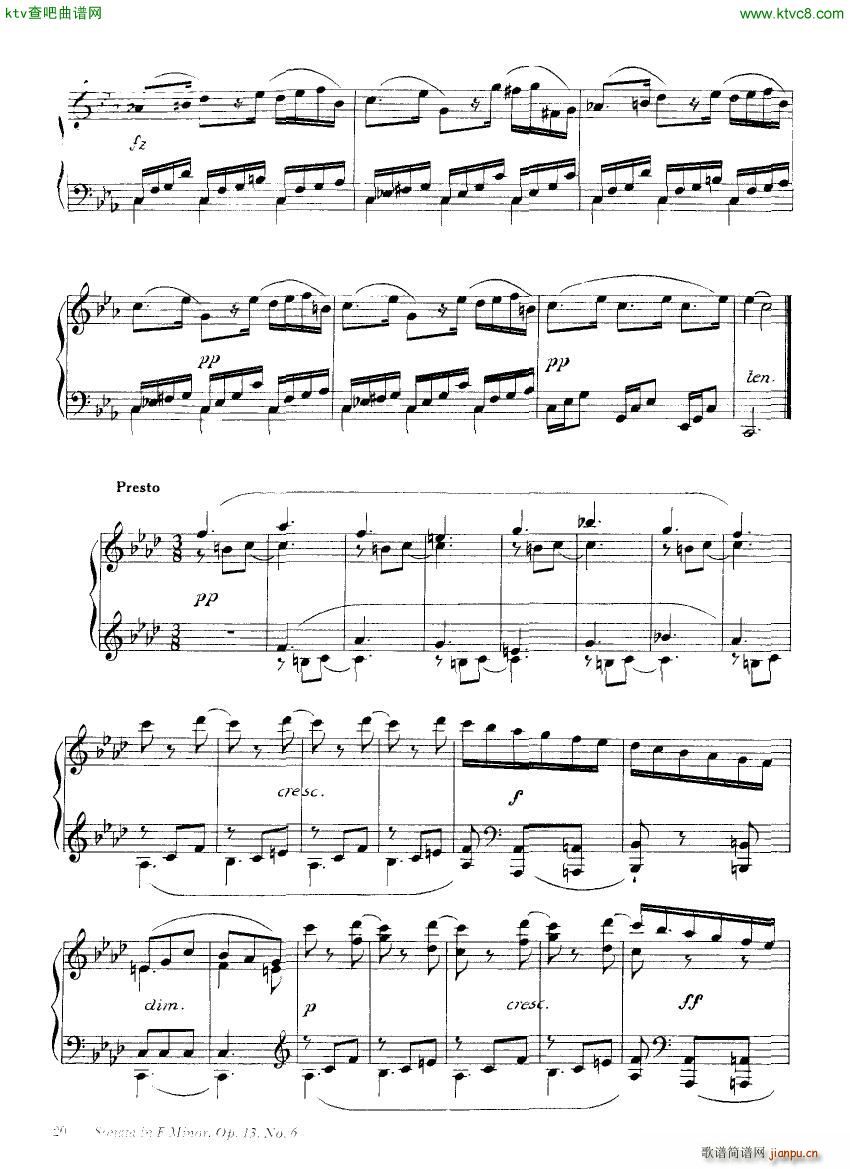 Clementi 13 6 Sonata Fminor 1 2(����V)12