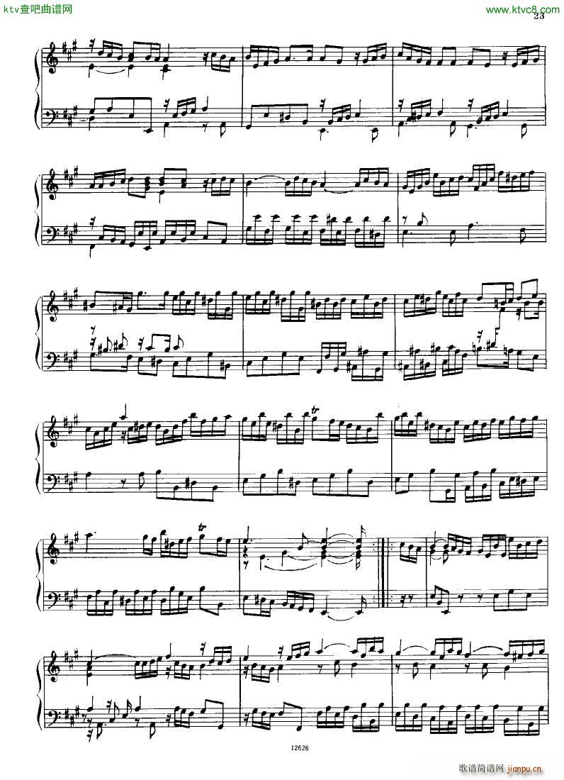 H ndel 1 Suiten for Piano Book 2(����V)24