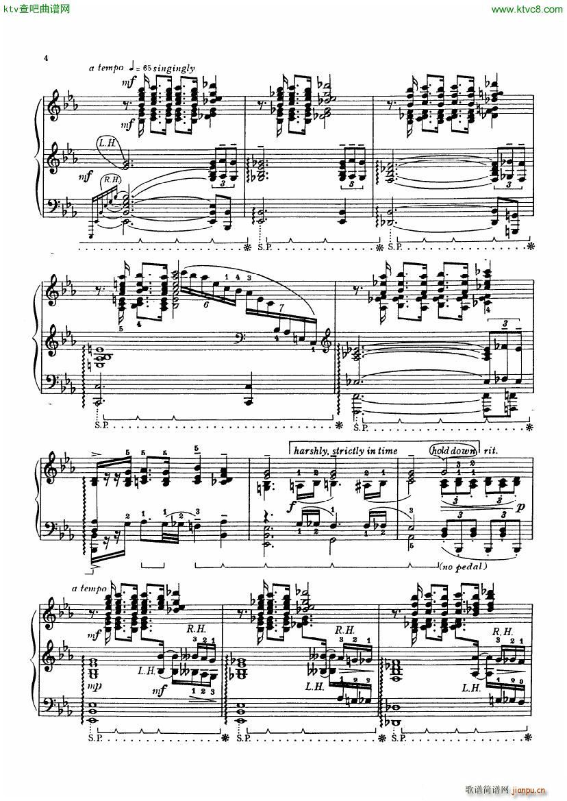 Gershwin The Man I Love Arranged by Percy Grainger(����V)3