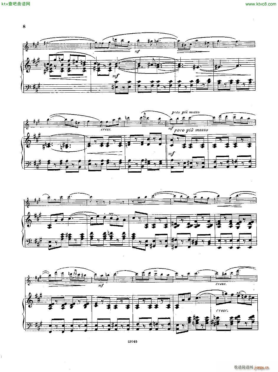 Andersen op 62 Dix Morceaux fl pno(����V)20