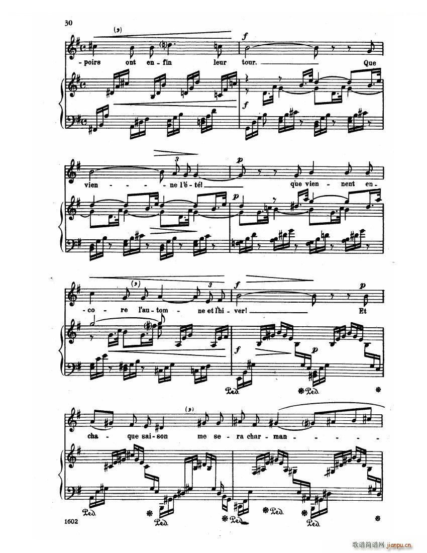 Faure 30 Songs һ 30 Songs һ(ʮ�ּ�����)29